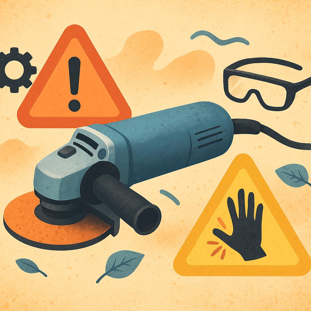 Najczęstsze błędy przy pracy ze szlifierką i praktyczne sposoby ich unikania