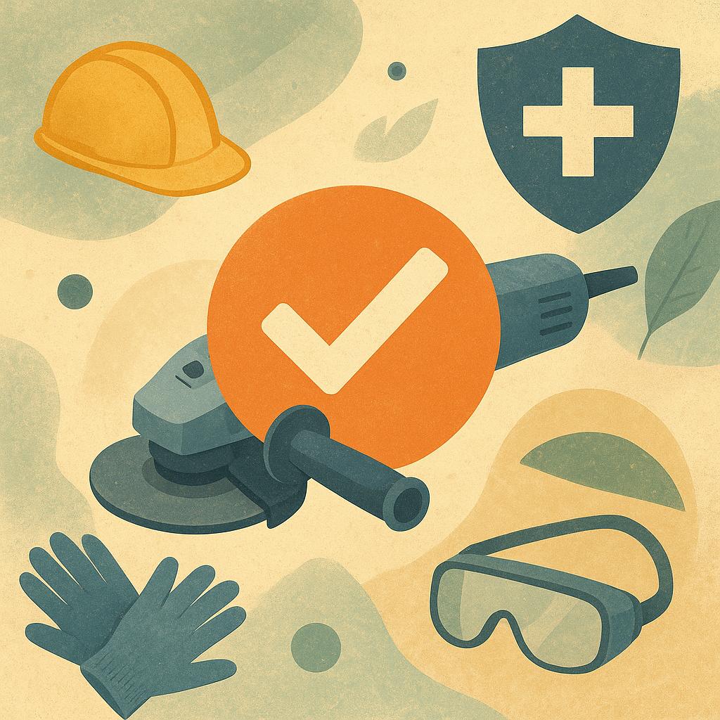 Kluczowe zasady BHP przy codziennej pracy ze szlifierką kątową