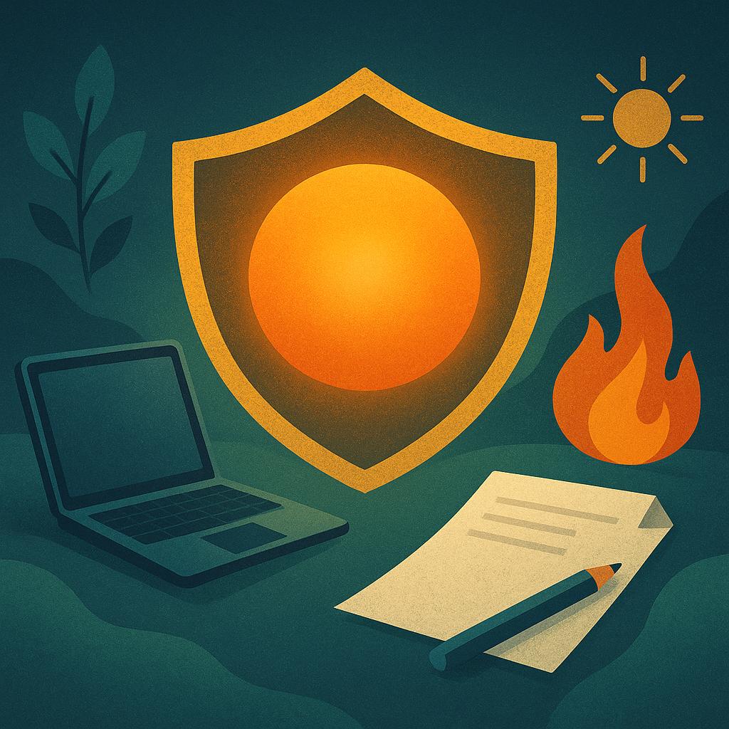 Przygotowanie miejsca pracy i zabezpieczenie materiału przed przegrzaniem i uszkodzeniami