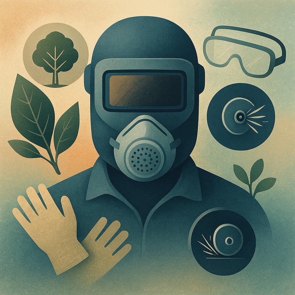 Środki ochrony indywidualnej podczas szlifowania i ich prawidłowe stosowanie