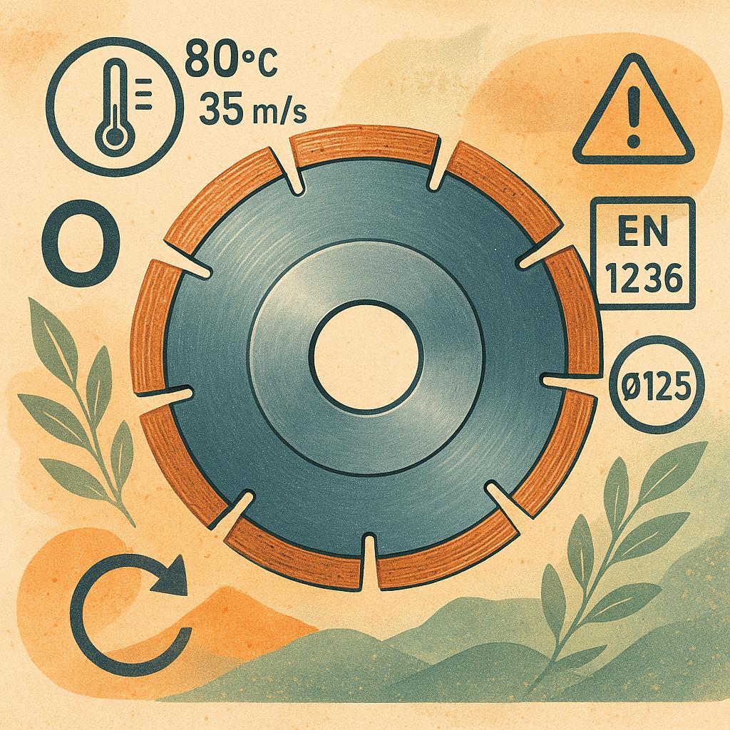 Kluczowe parametry techniczne tarcz diamentowych i jak je czytać z oznaczeń producenta