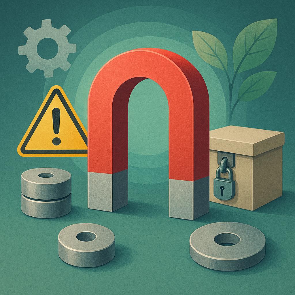 Bezpieczne użytkowanie i przechowywanie magnesów neodymowych praktyczne wskazówki dla majsterkowiczów i firm