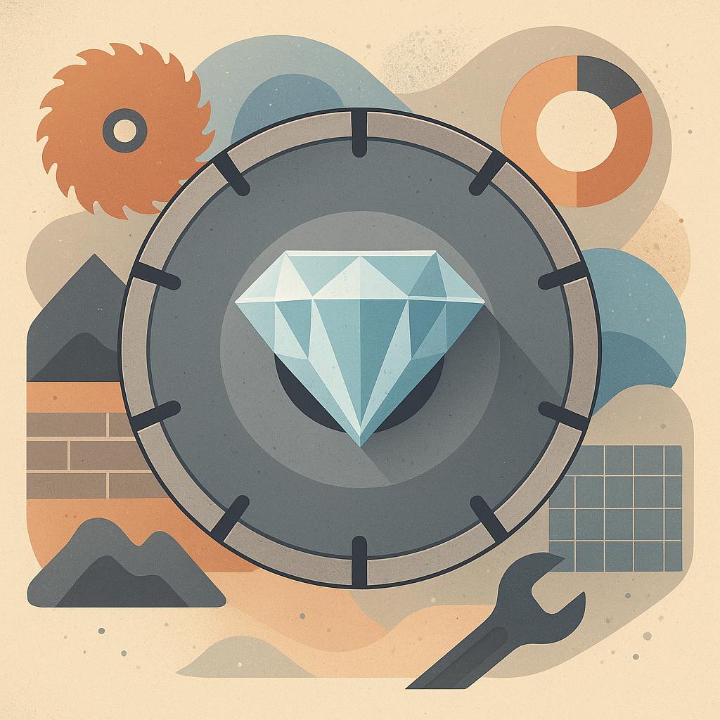 Jak dobrać tarczę diamentową do materiału i parametrów szlifierki