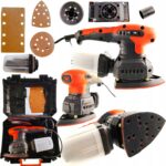 SZLIFIERKA OSCYLACYJNA DO GIPSU DREWNA MOCNA 1200W 4W1