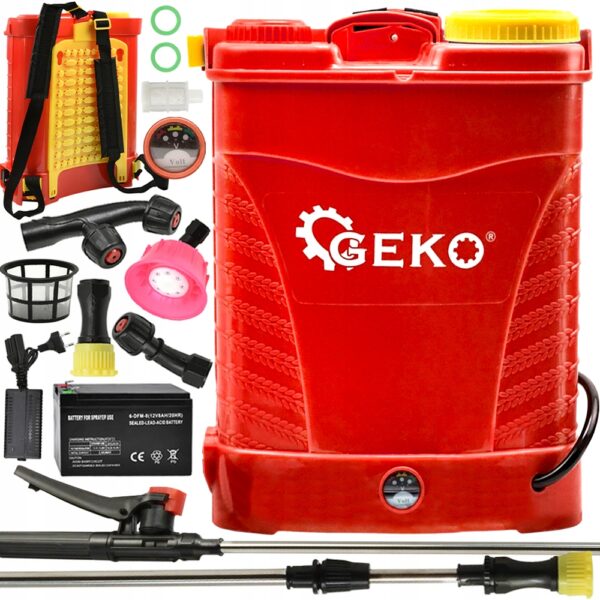 6608f3ce4705afeeae2c037fa1f4-5.jpg OPRYSKIWACZ AKUMULATOROWY ELEKTRYCZNY 16L +4 DYSZE - obrazek 1
