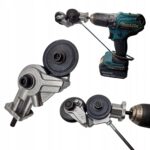 ADAPTER NOŻYCE DO CIĘCIA BLACHY ELEKTRYCZNE PRZYSTAWKA DO WIERTARKI