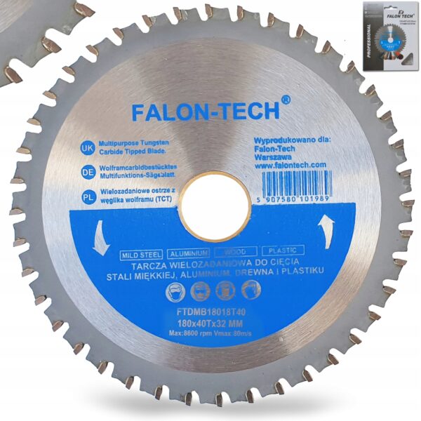 dedcb84c4eeca1ade46d49700f00-4.jpg Tarcza wielozadaniowa 180x32MM 40T DREWNO METAL ALUMINIUM PLASTIK - obrazek 1