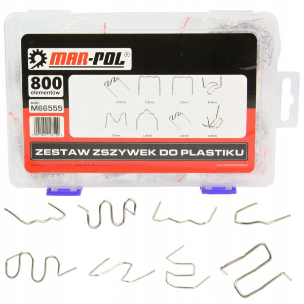 8a7ccae84ee48fb06746ecdaba8e-1.jpg ZESTAW ZSZYWEK ZSZYWKI DO SPAWANIA PLASTIKU 800EL - obrazek 1