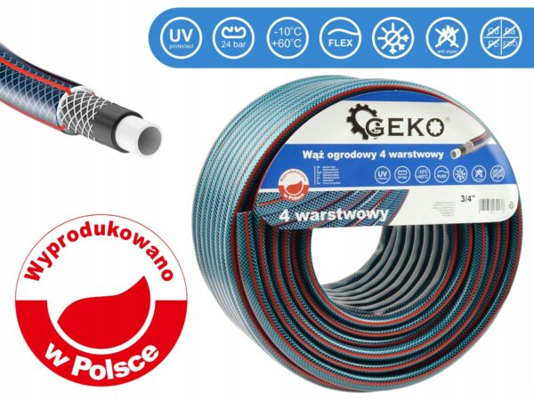 8da3051640e5a46ee368084cff49-1.jpg WĄŻ OGRODOWY 4-WARSTWOWY 3/4" 50m 24bar GEKO - obrazek 1