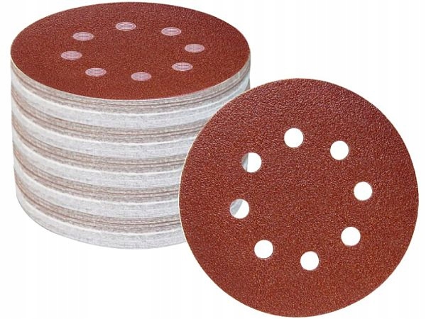 bb771b8643a899aa922564d8d4cd-3.jpg PAPIER ŚCIERNY RZEP KRĄŻEK DYSK 150 mm 50 szt P80 - obrazek 1