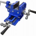 Imadło maszynowe krzyżowe obrotowe dwuosiowe Falon-Tech 100 mm