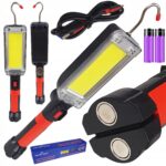 LAMPA LATARKA WARSZTATOWA LED COB AKUMULATOR 700lm