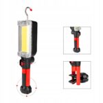 LAMPA LATARKA WARSZTATOWA LED COB AKUMULATOR 700lm - obrazek 4