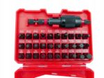 DUŻY ZESTAW BITÓW UDAROWYCH 1/4" HEX TORX PH PZ 25MM 32EL - obrazek 2