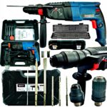 MŁOTO WIERTARKA 2600W SDS+ 2xGŁOWICA 16WIERTEŁ