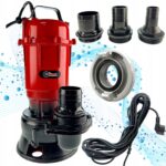 POMPA WODY CZYSTEJ SZAMBA BRUDNEJ ROZDRABNIACZEM 3850W 4w1